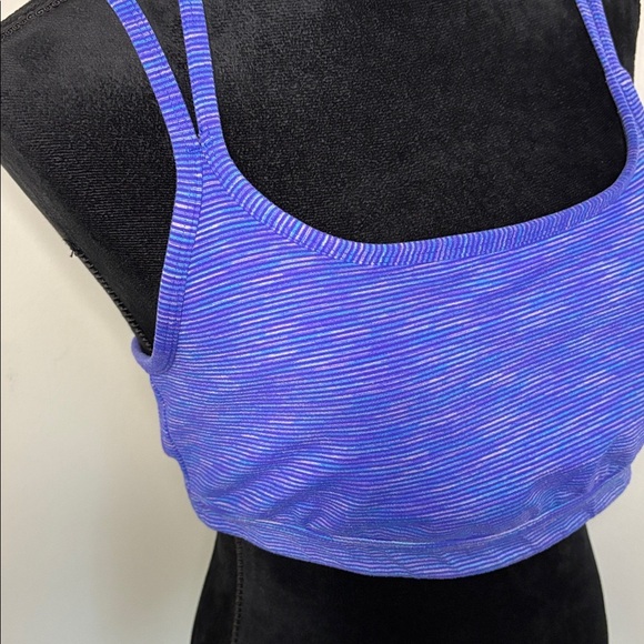 Athleta Women's Blue Strappy Sports Bra Workout Bra Size XL - Picture 10 of 12